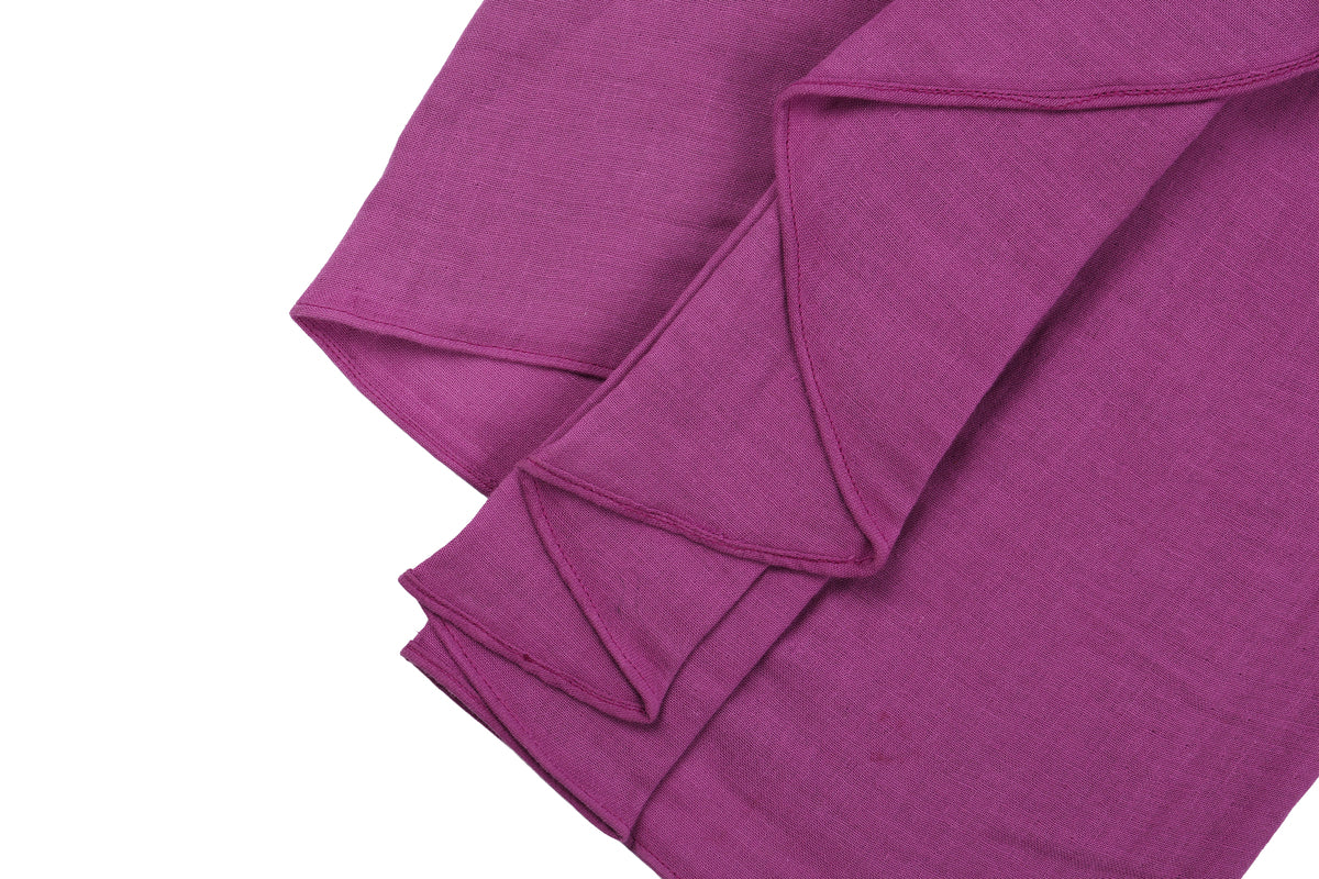 Girls Magenta Ruffle Top with Skirt Set