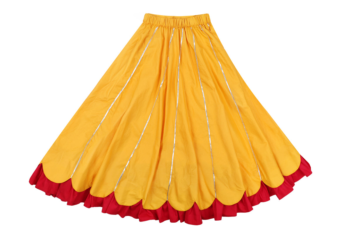 Sunshine Royal Cotton Lehenga Set