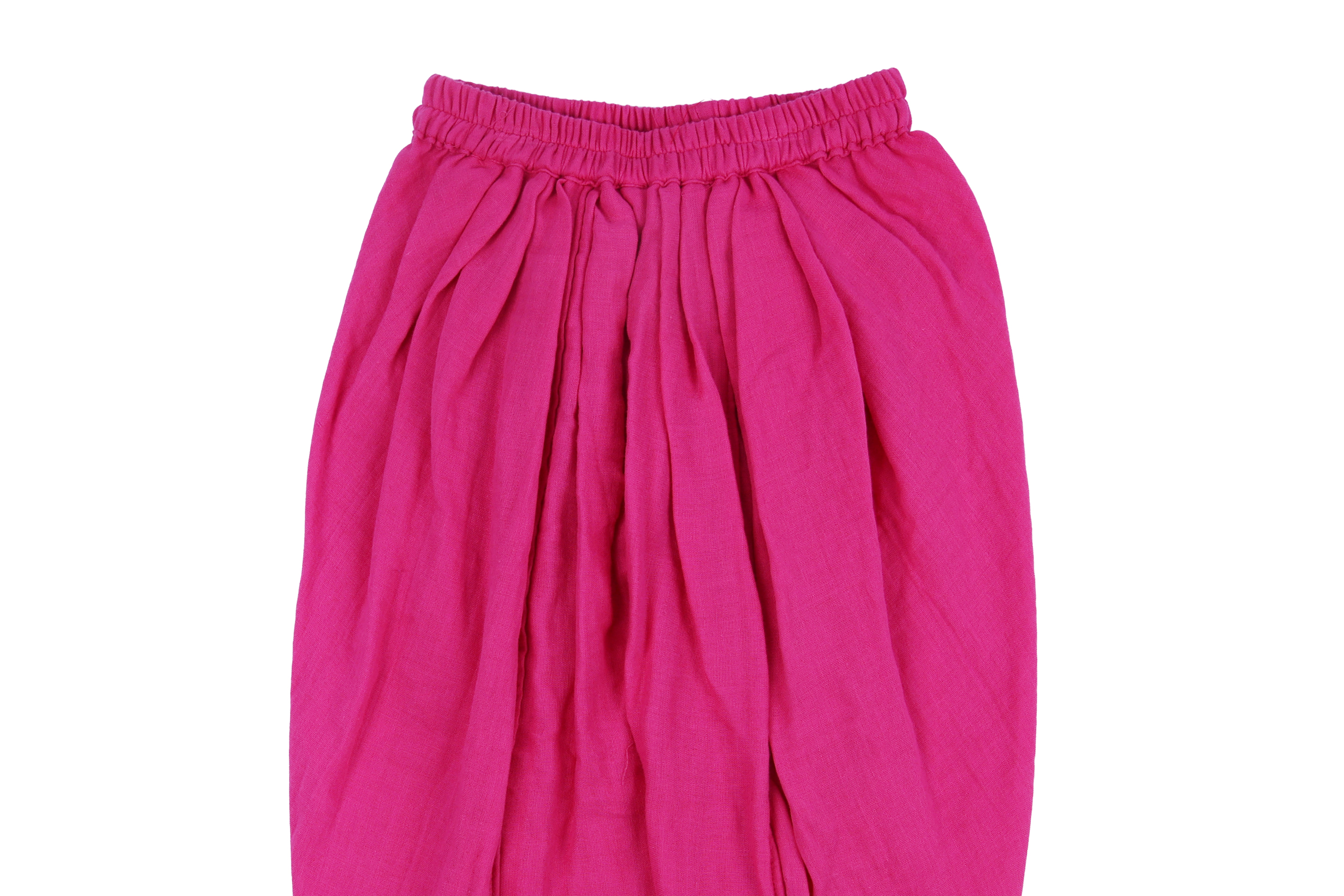 Rose Pink Cotton Kurta & Dhoti Set