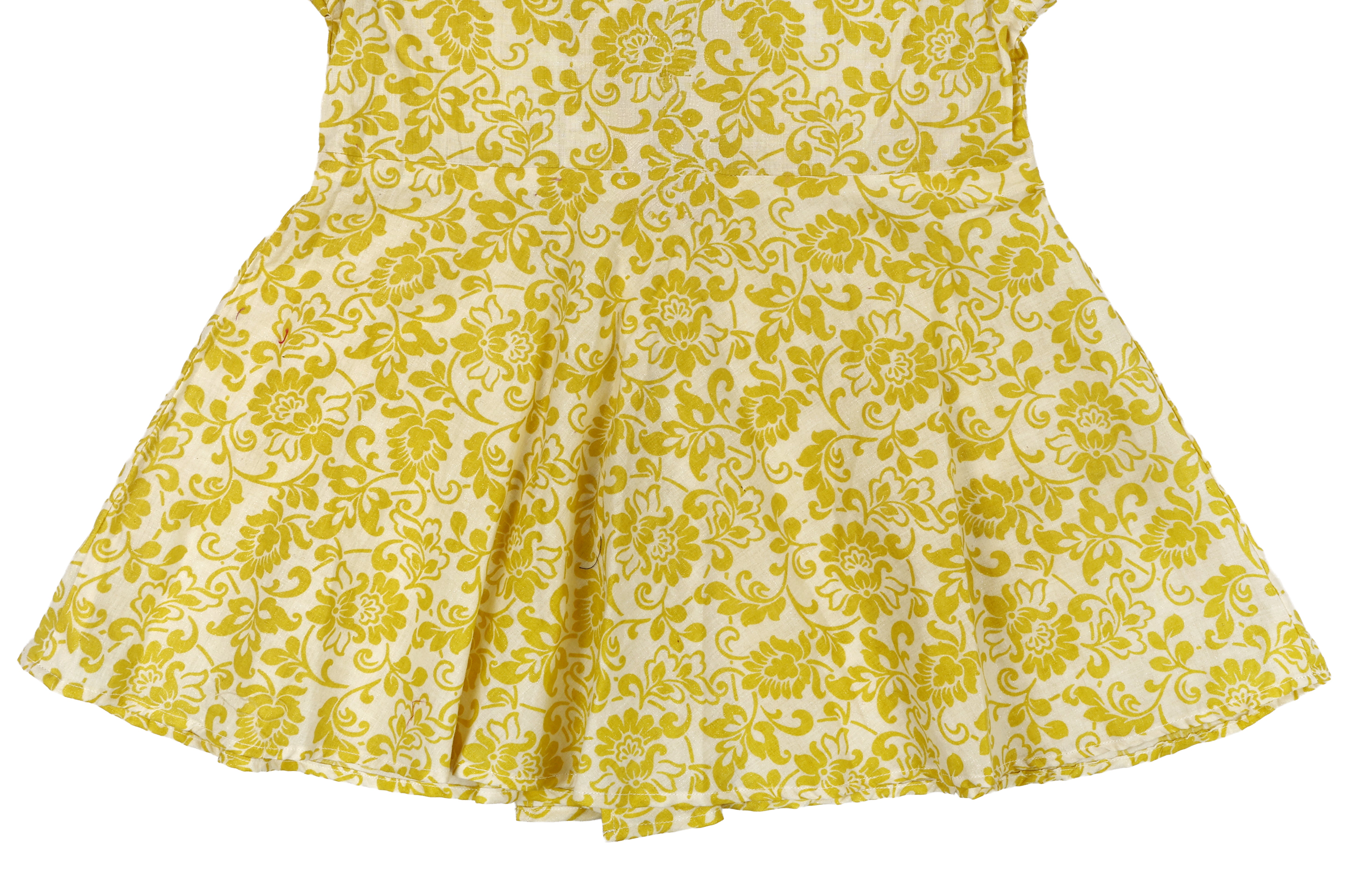 Sunshine Bloom Cotton Peplum Set