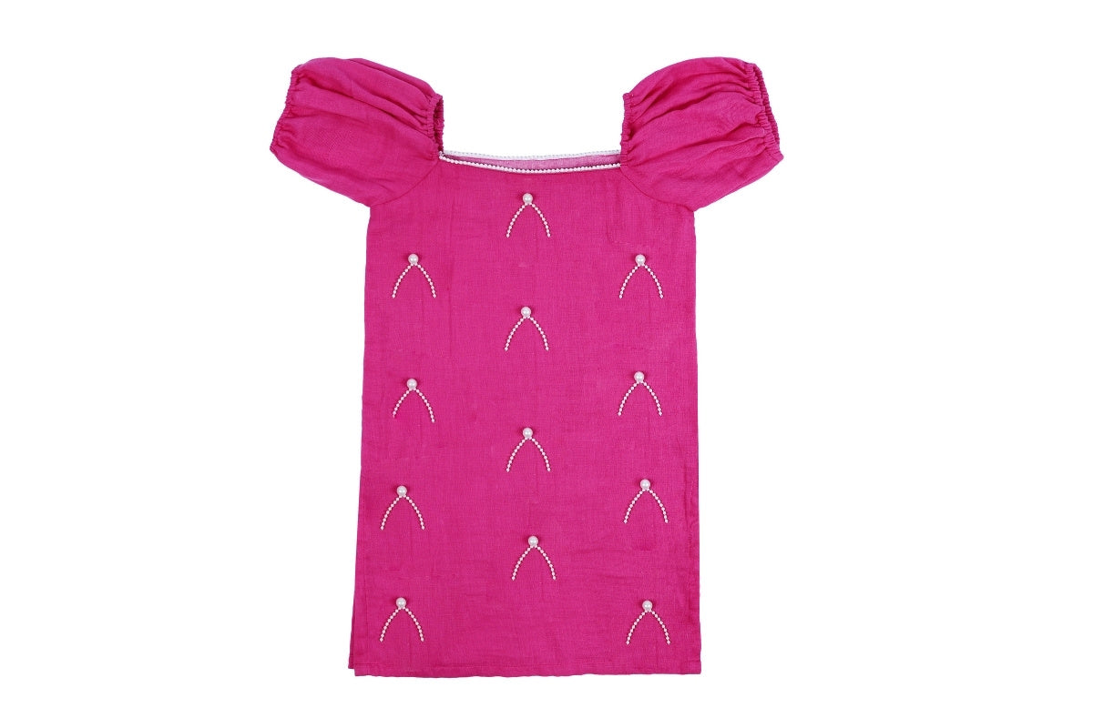 Rosy Charm Cotton Co-ord Set