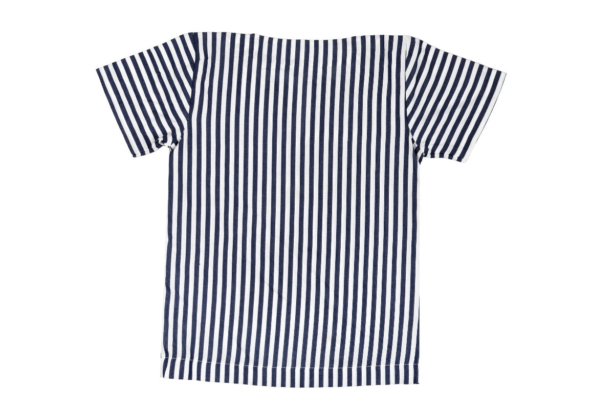 Navy Stripe Cotton Co-ord Set