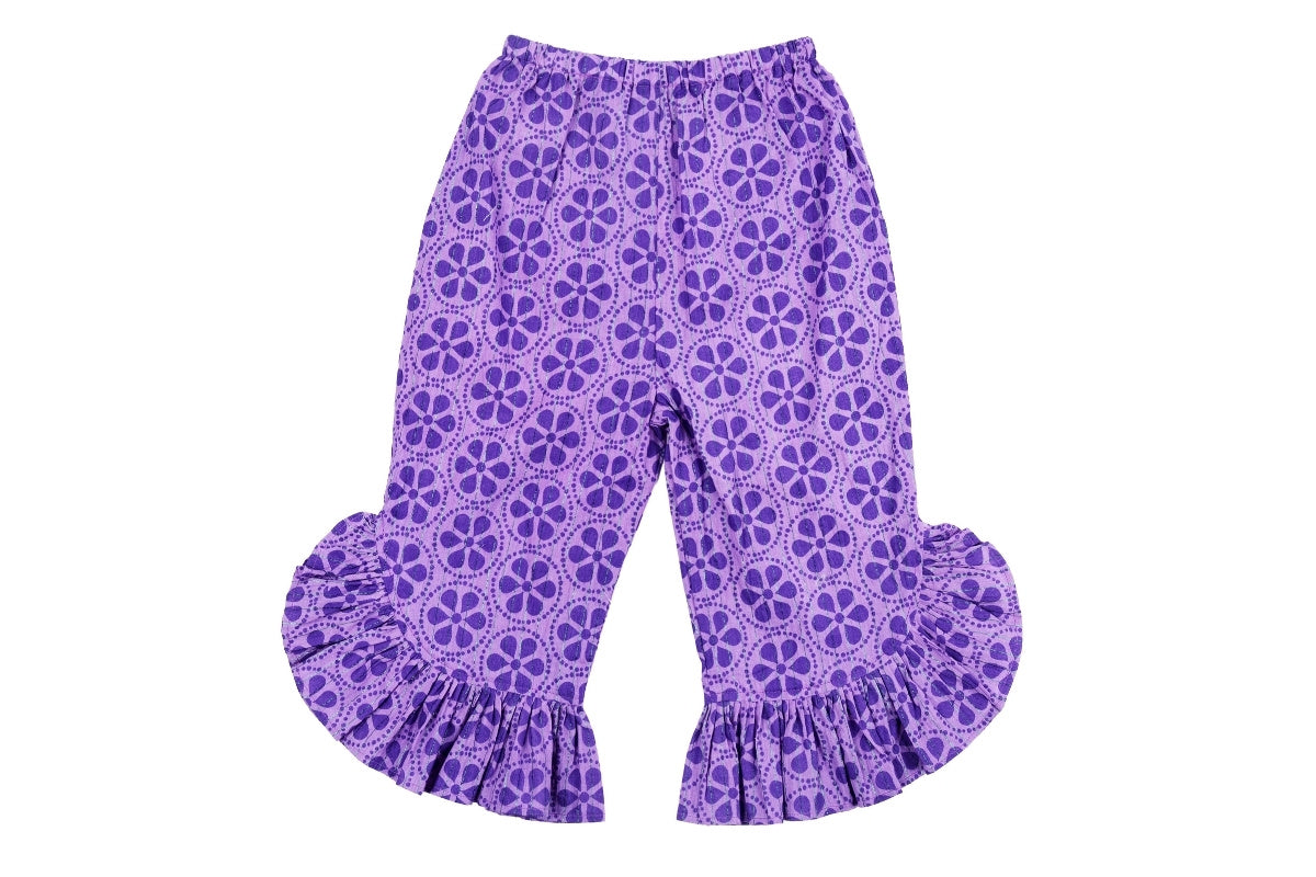 Lavender Breeze Cotton Frill Top