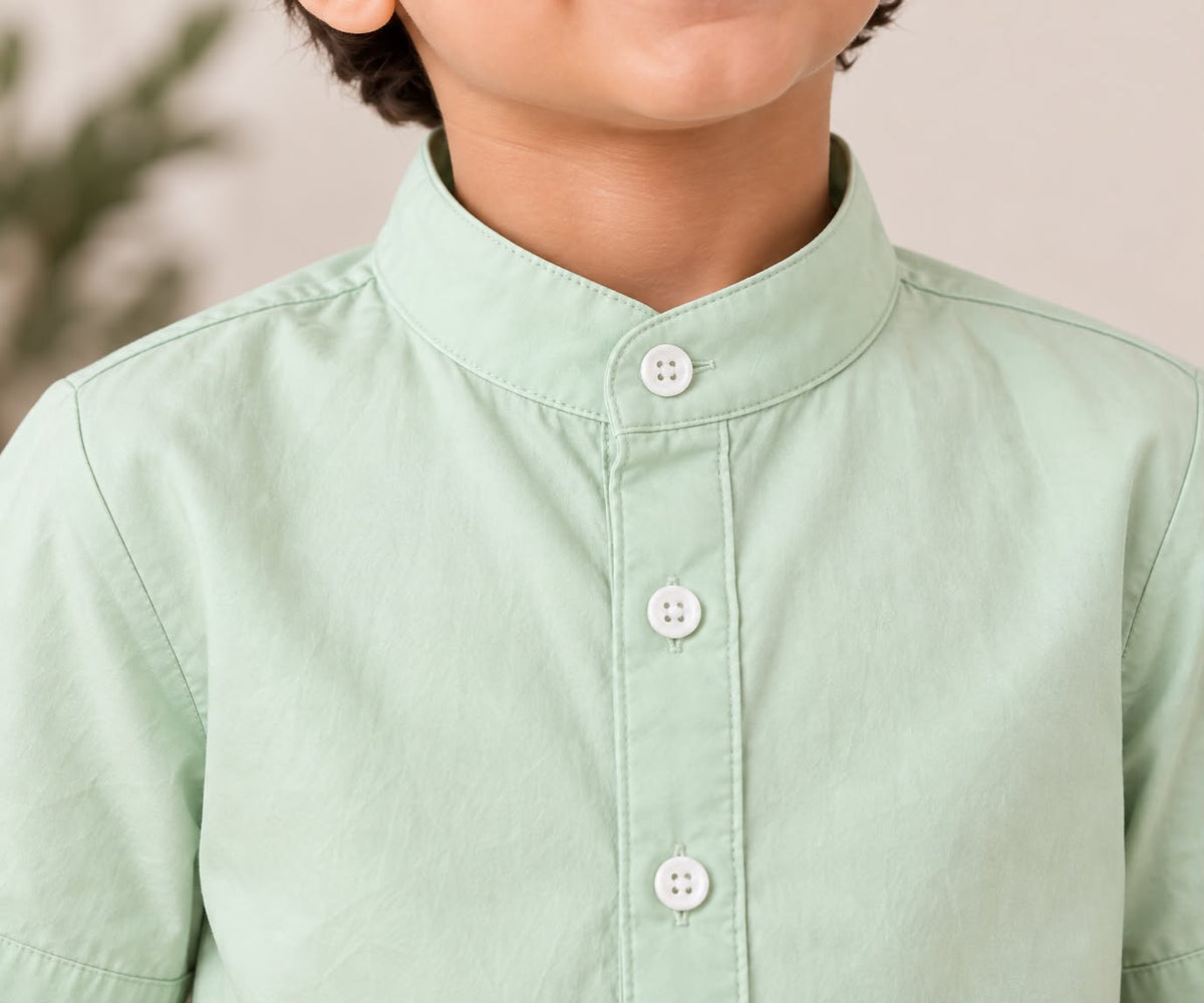 Mint Green Organic Cotton Co-ord Set