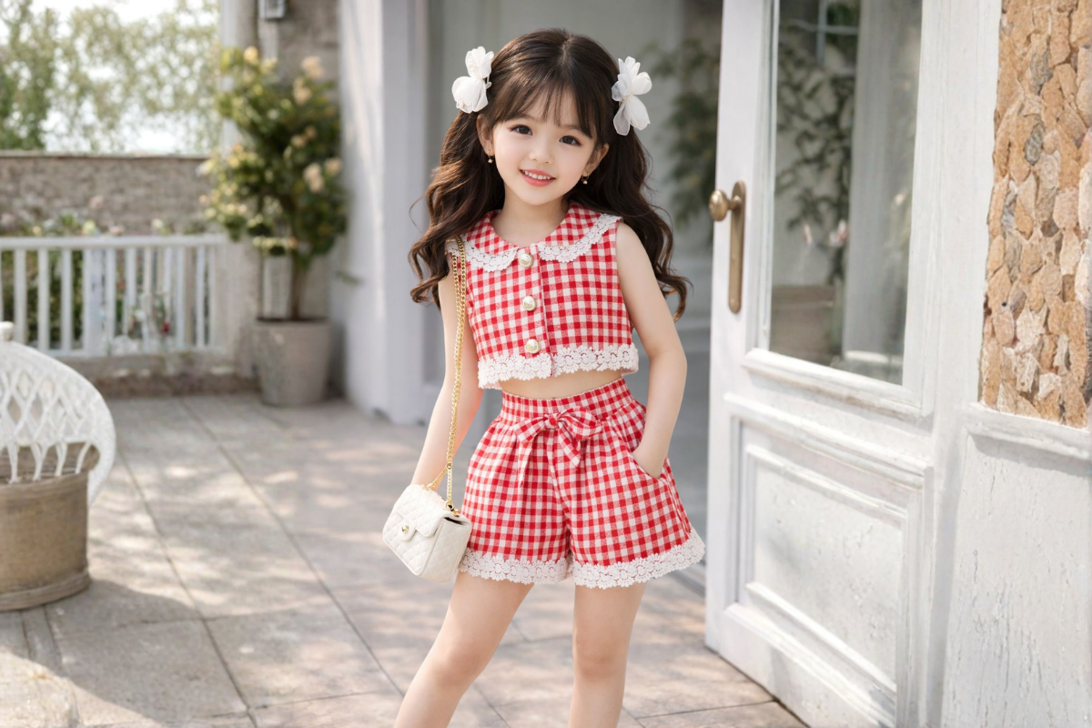 Cherry Chic Cotton Co-ord Set