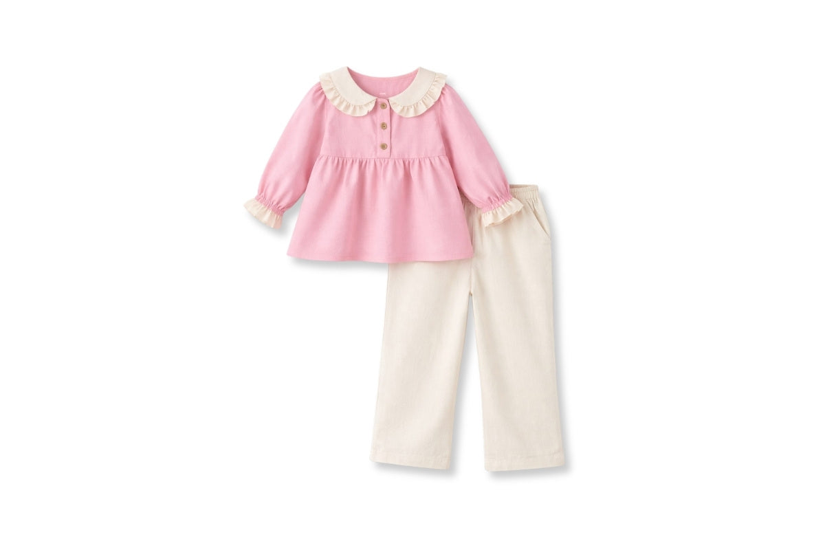Blush Grace Cotton Co-Ord Set