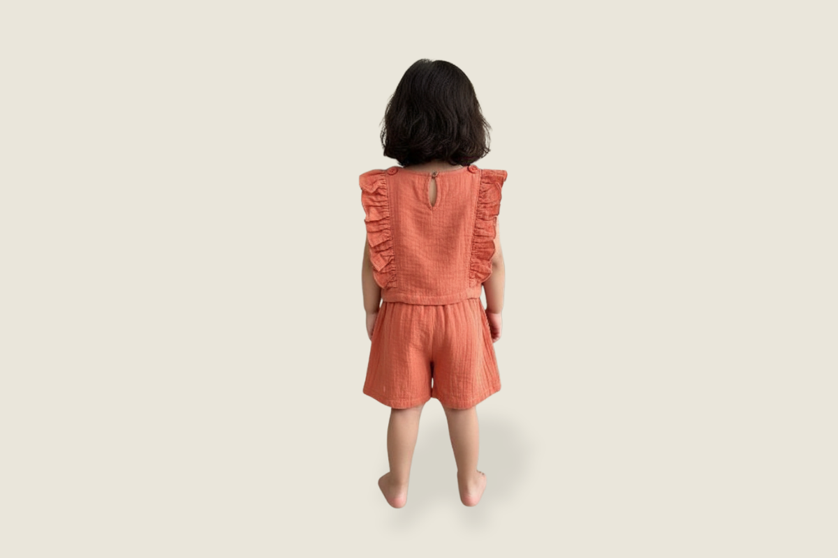 Terracotta Breeze Cotton Co-ord Set