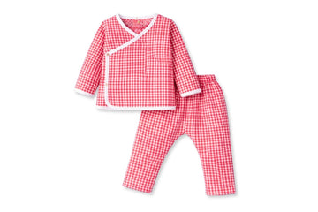 Classic Checks Cotton Baby Full Sleeve Co-Ord Set