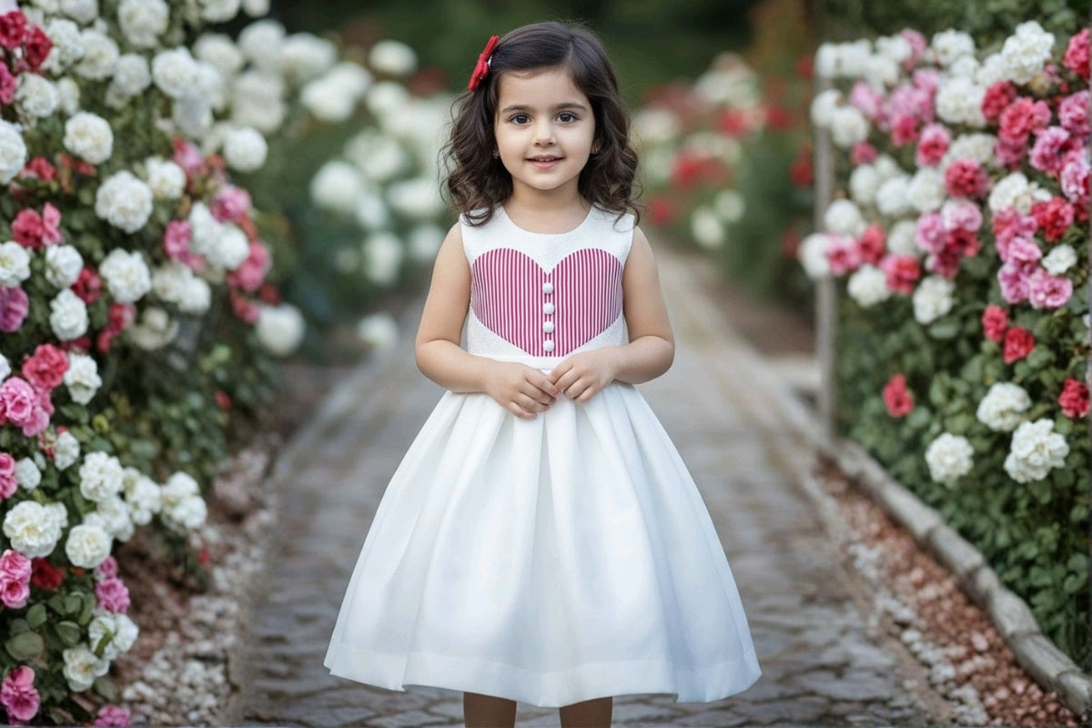 Blush Heart Blossom Dress