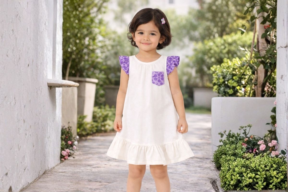 Lilac Breeze Cotton Dress